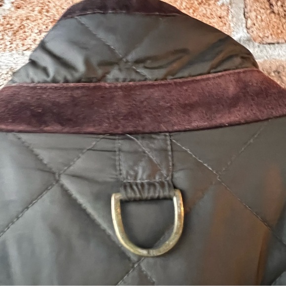 POLO RALPH LAUREN | Green & Blue Reversible Quilted Jacket with Embroidered Logo - Picture 15 of 16